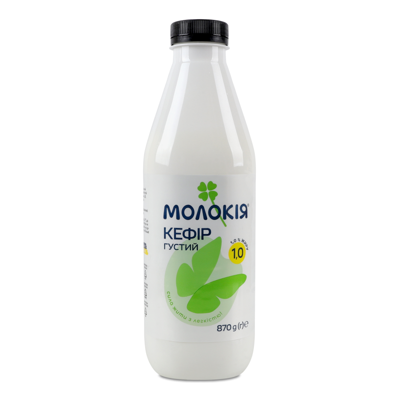 Кефір густий 1% 870г пет Молокія