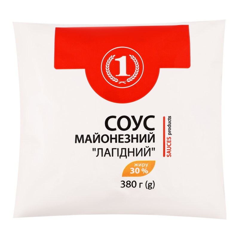 Соус майонезний 30% Лагідний ТМ "1" м/у