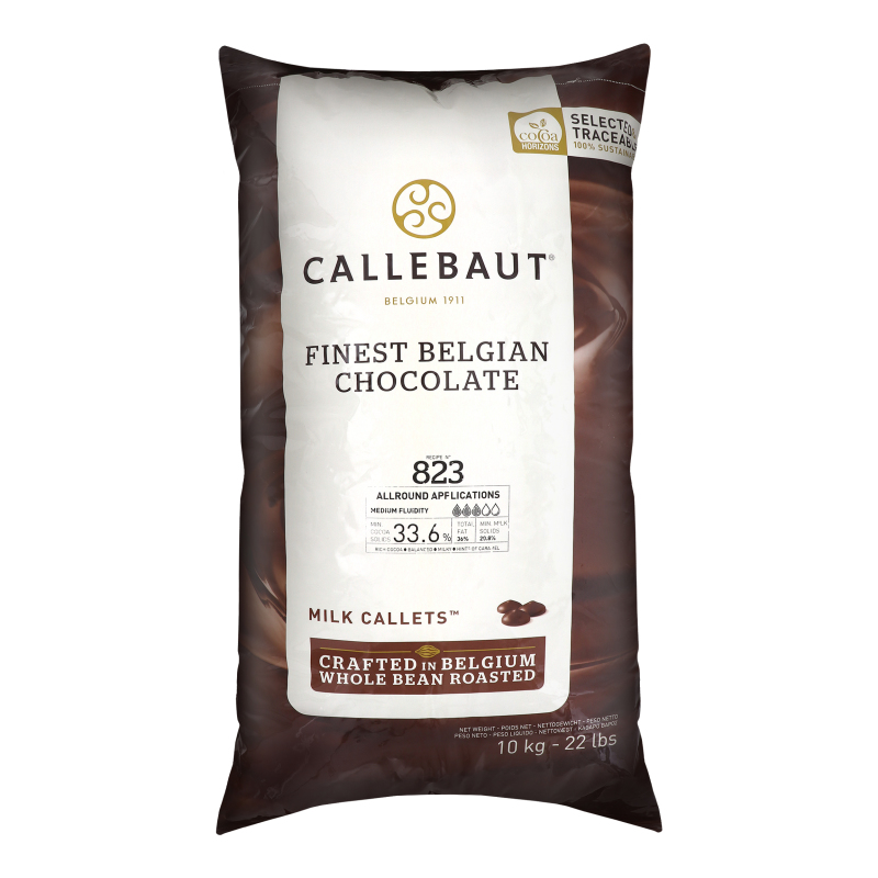 Шоколад 33.6% молочний Callebaut м/у