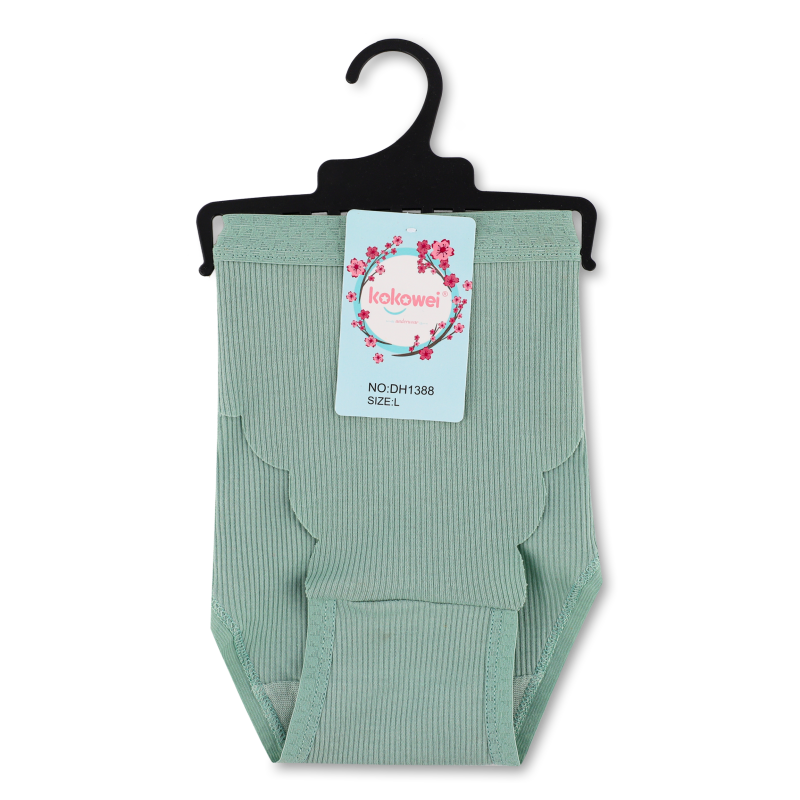 Труси-сліпи жіночі рубчик фігурний оверлок р.L-XXL в асортименті DH1388