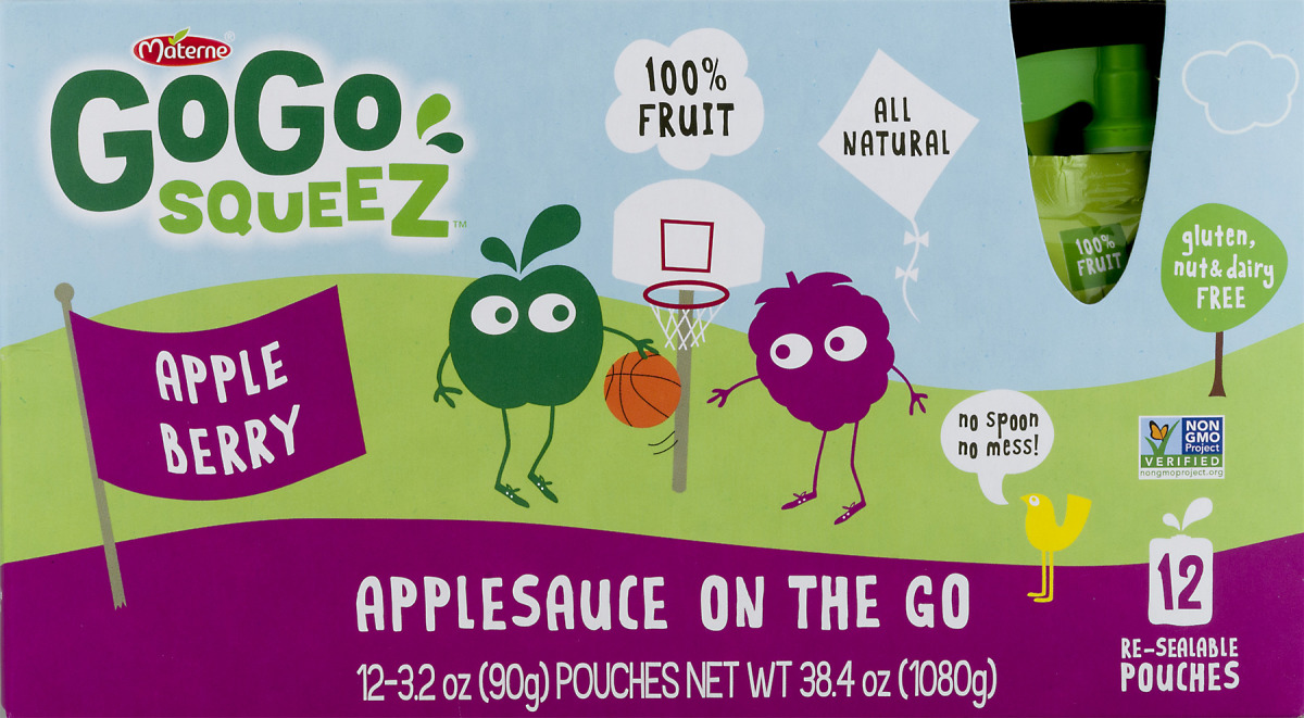Materne gogo squeez Apple berry 38.4oz (890000001554)