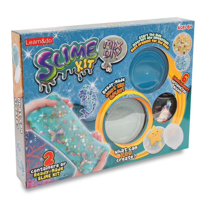 Набір іграшковий д/створення слаймів 8предметів 23*20см
