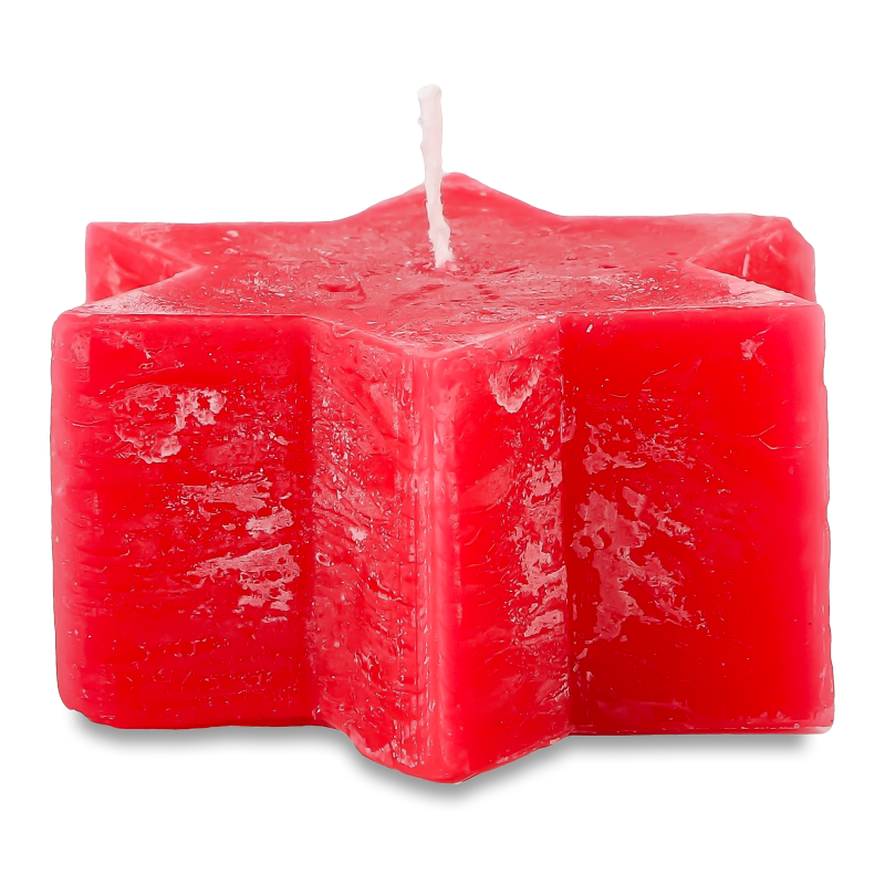 Свічка Зірка рубінова SD 09*04/1-3.0 Candy Light