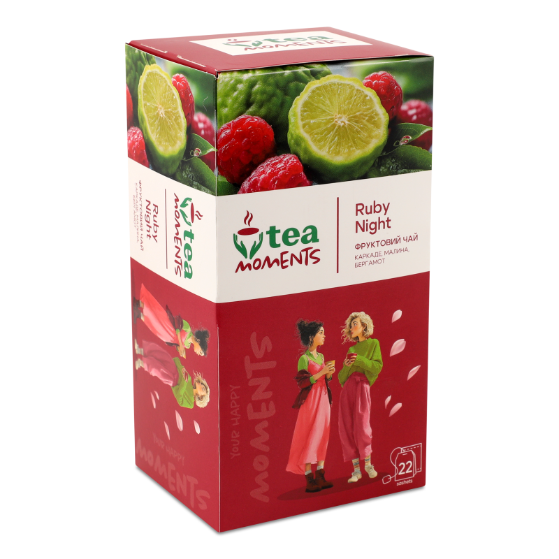 Чай Ruby Night з суданської троянди 22*1,7г Tea Moments