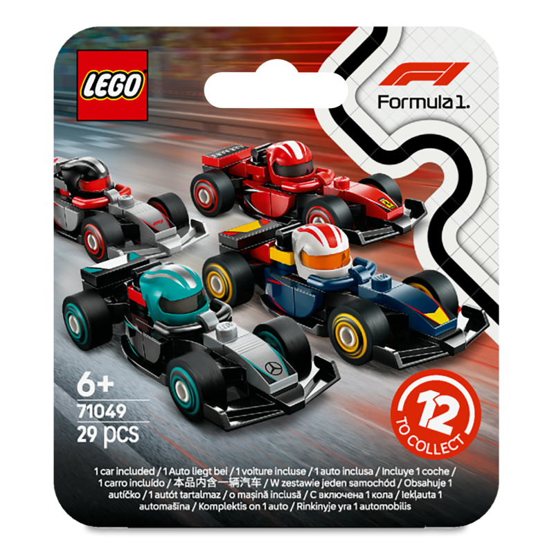 Конструктор Minifigures Колекційні авто F1 Lego