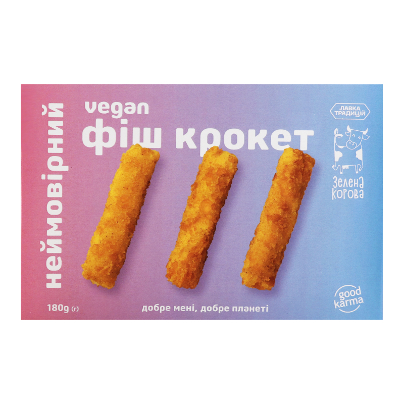 Палички Фіш крокет Vegan Зелена корова к/у