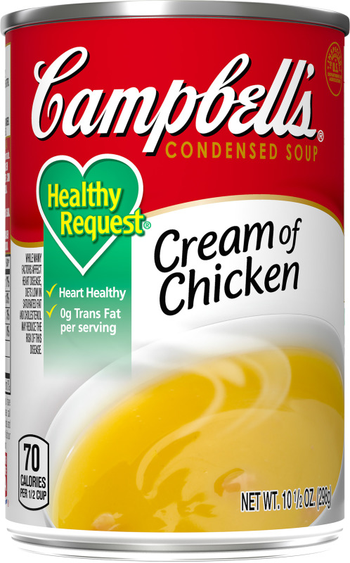 Campbell's Condensed Cream Of Chicken Soup - 10.5 Oz Cans, Pack Of 12 - Free Shipping