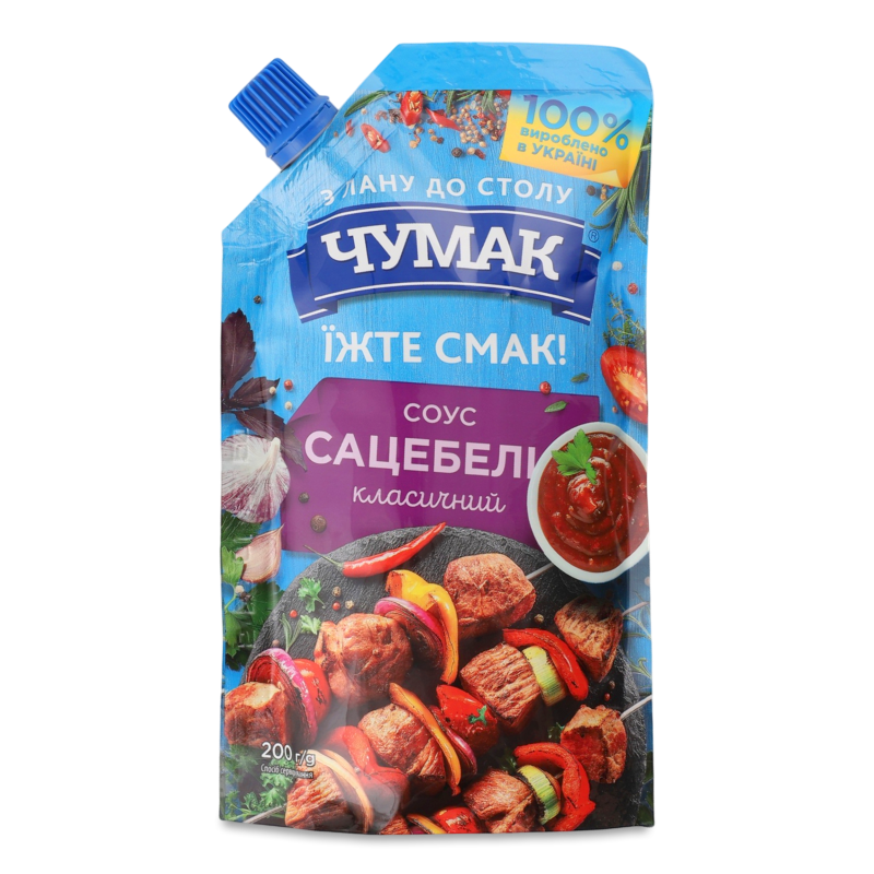 Соус Сацебелі 200г д/п Чумак