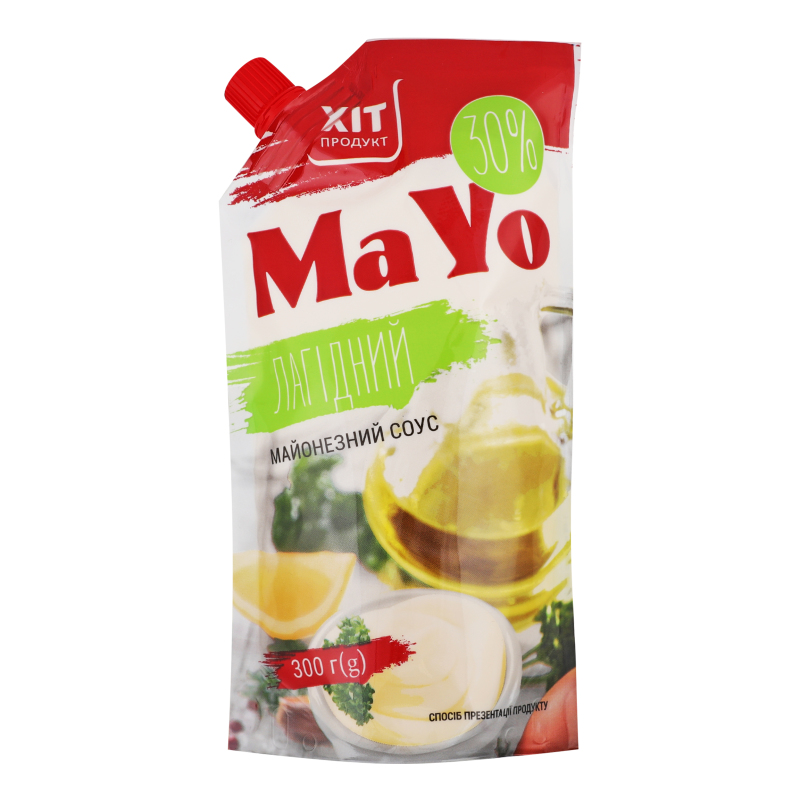 Соус майонезний 30% Лагідний MaYo Хіт продукт д/п