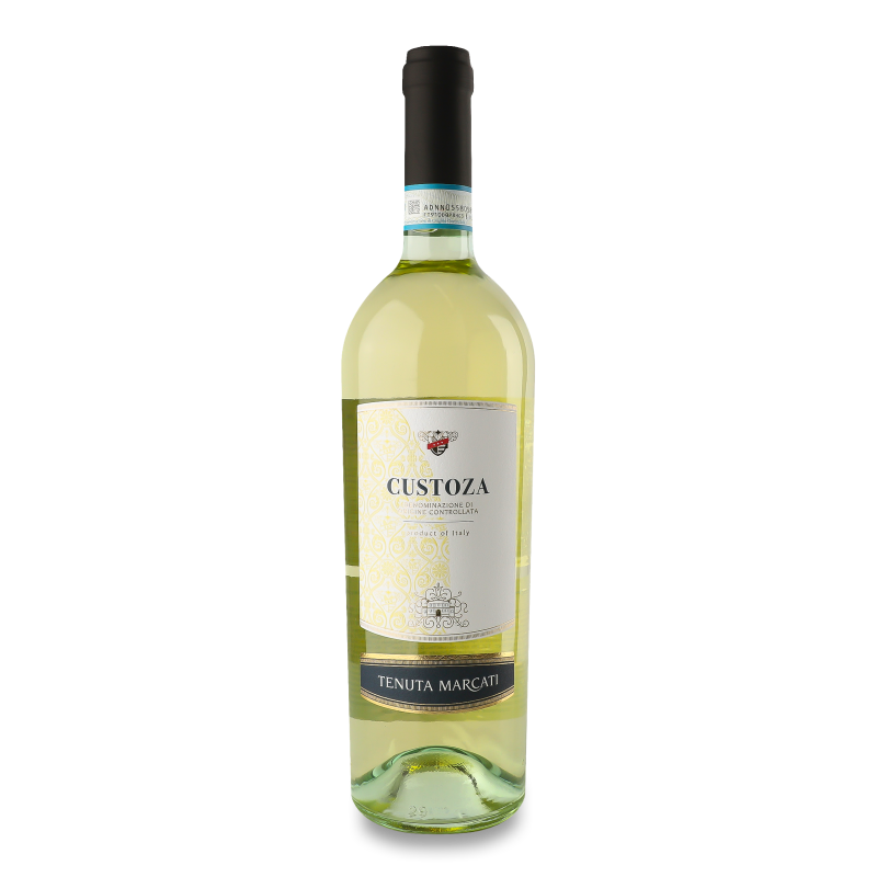 Вино Custoza біле сухе 12,5% 0,75л Tenuta Marcati