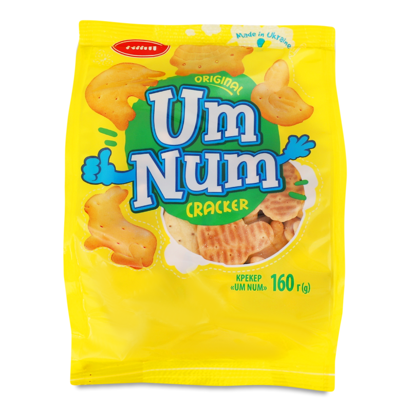 Крекер Um Num класичний 160г Klim