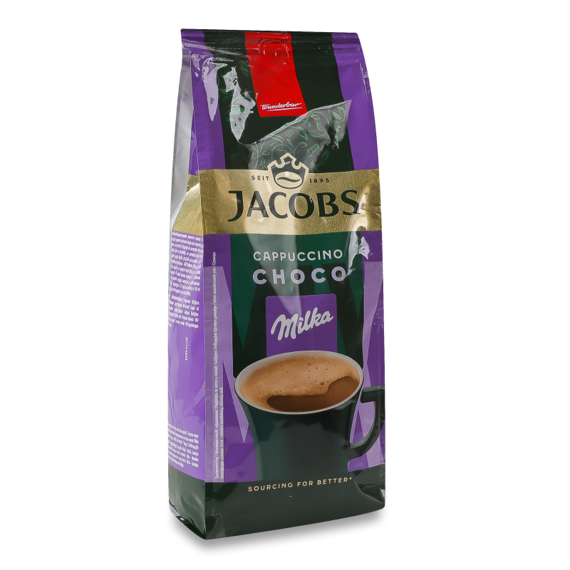 Напій кавовий Cappuccino Choco розчинний 500г м/у Jacobs