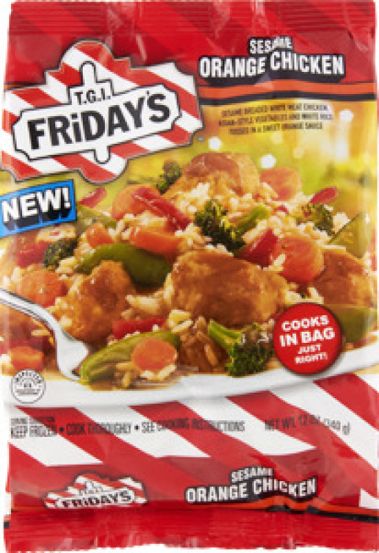 T.G.I. Friday's Sesame Orange Chicken Entree T.G.I. Friday's