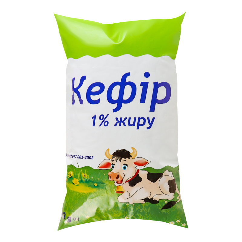 Кефір 1% 900г плівка