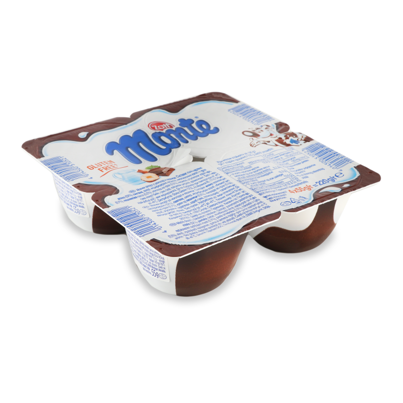 Десерт Monte з шоколадом та лicовими горіхами 12,2% 55г Zott