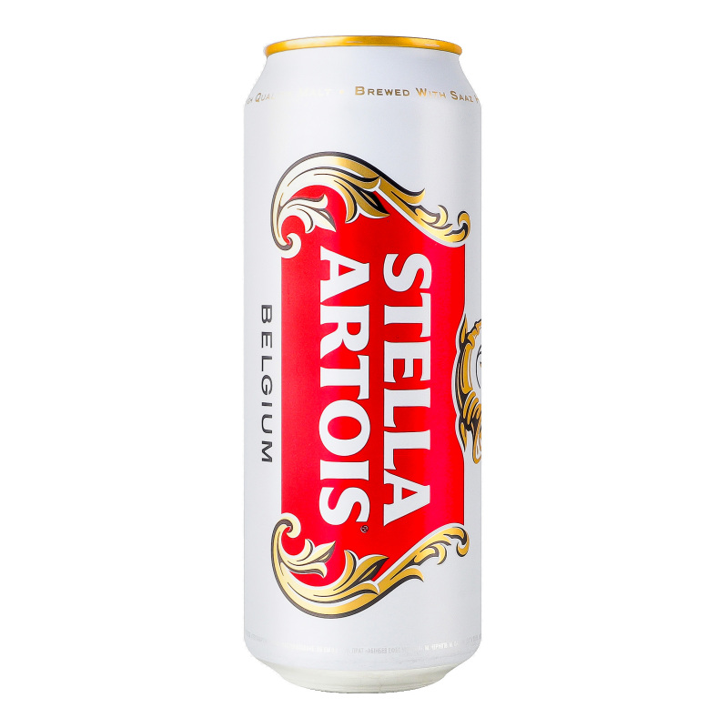 Пиво 0.5л 5% светлое пастеризованное Stella Artois ж/б Stella
