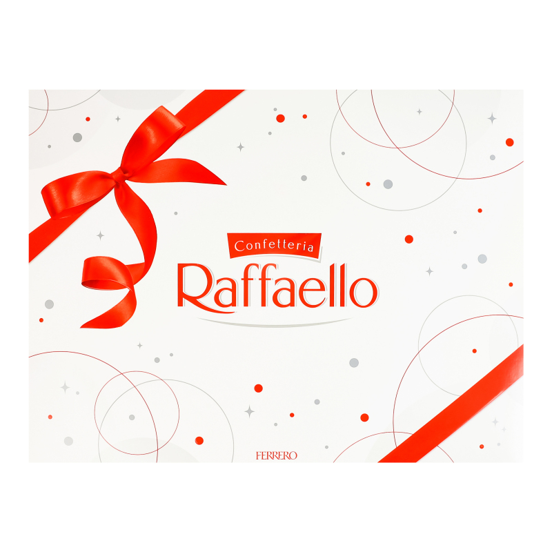 Цукерки хрусткі у кокосовій стружці з цілим мигдальним горіхом Raffaello к/у