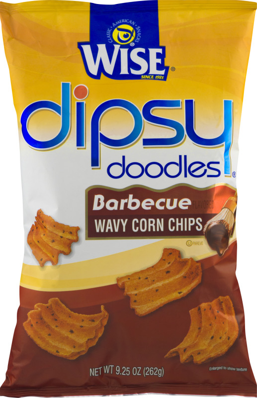 Wise Dipsy Doodles Barbecue Wavy Corn Chips Wise(41262281363