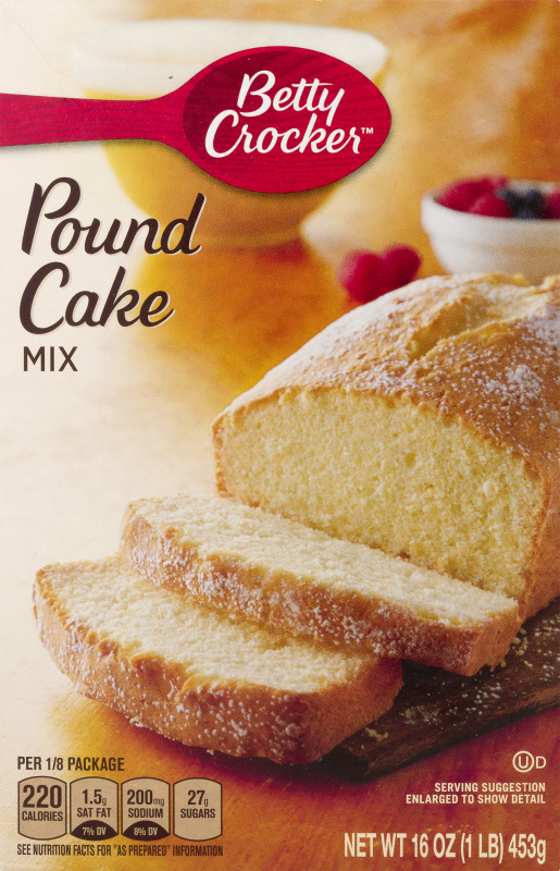 Betty Crocker Pound Cake Mix Betty Crocker(16000454101) customers