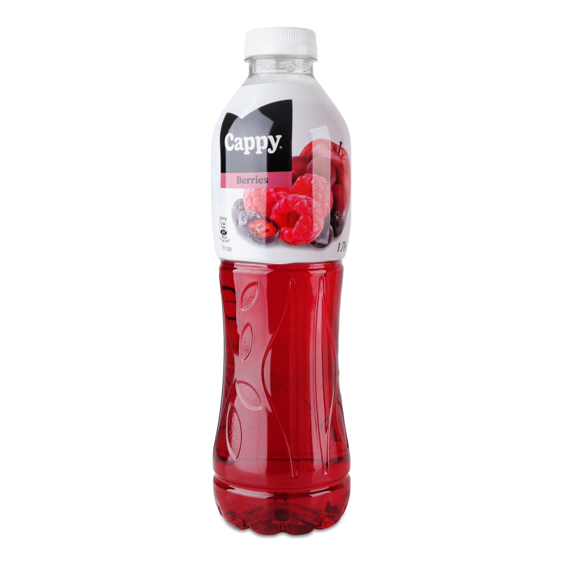 Напій соковий Berries з смаком ягід 1л пет Cappy