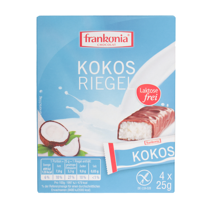 Батончики с кокосовой начинкой Frankonia к/у