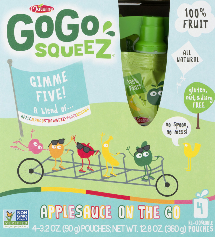 GoGo Squeez Applesauce On The Go - 4 CT GoGo Squeez