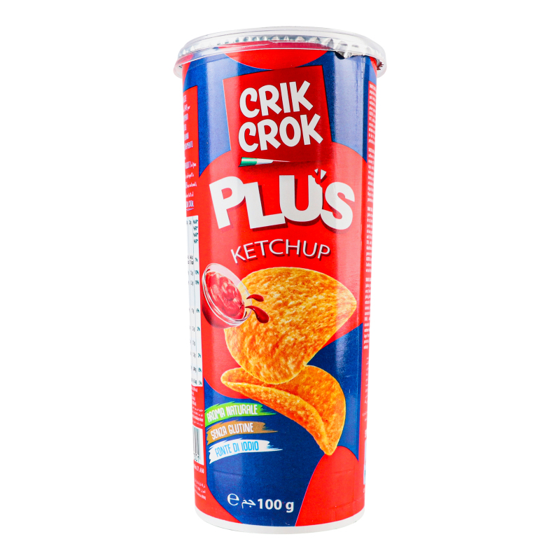 Чипсы Ketchup Crik Crok тубус 100г Crik Crok(18002085001308): купить в ...