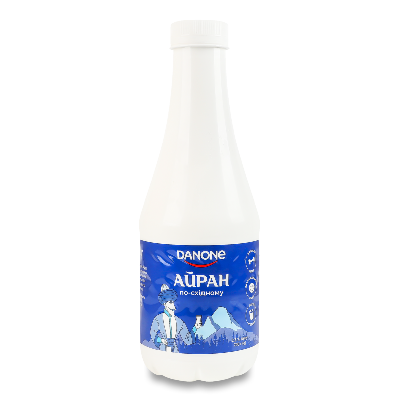 Напій кисломолочний Айран По-східному 2,5% 700г пет Danone