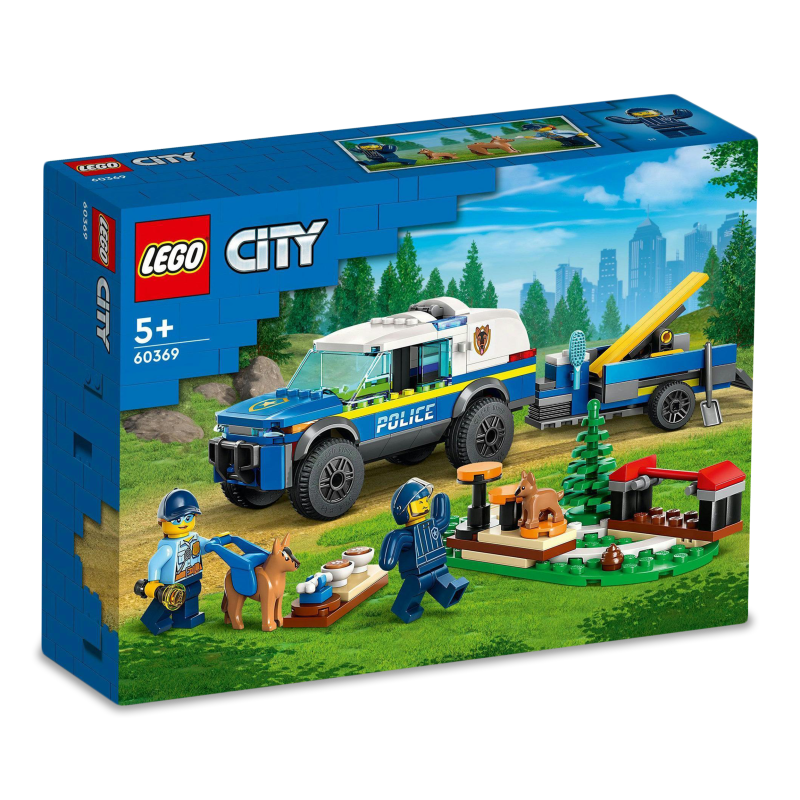 Конструктор Сіті Майданчик д/поліцейських собак 60369 Лего