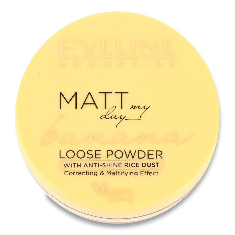 Пудра матуюча розсипна Матт Май Дей банан 6г Евелін