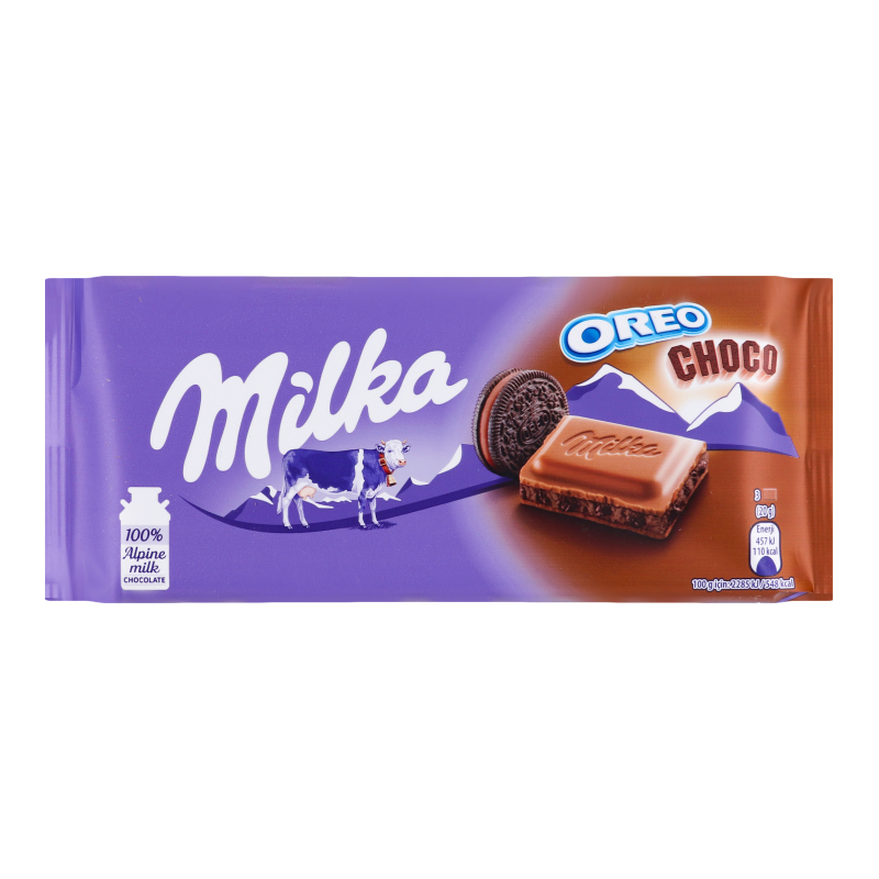 Шоколад молочный Choco Oreo Milka м/у 100г Milka(7622210578266): купить ...