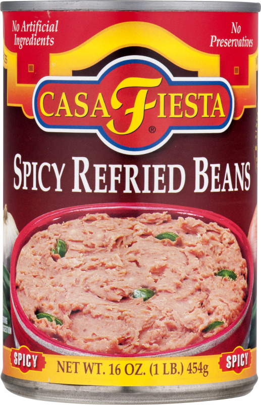 Casa Fiesta Spicy Refried Beans Casa Fiesta(17600088086) customers