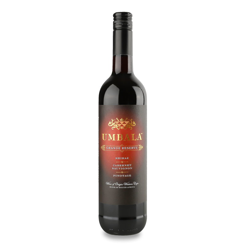 Вино червоне сухе 14,5% 0,75л Умбала