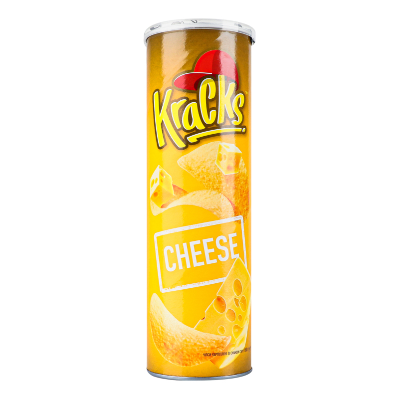 Чипсы картофельные Cheese Kraсks тубус 160г Kraсks(18887290524022 ...