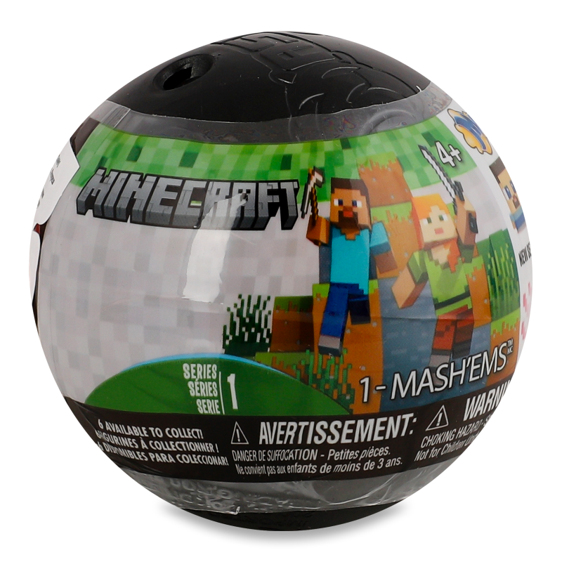 Іграшка-сюрприз S1 Minecraft в кулі в асортименті Mash’ems