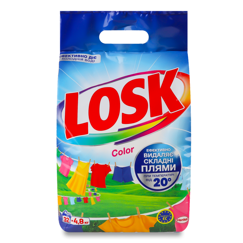 Порошок пральний Color автомат 4,8кг Лоск