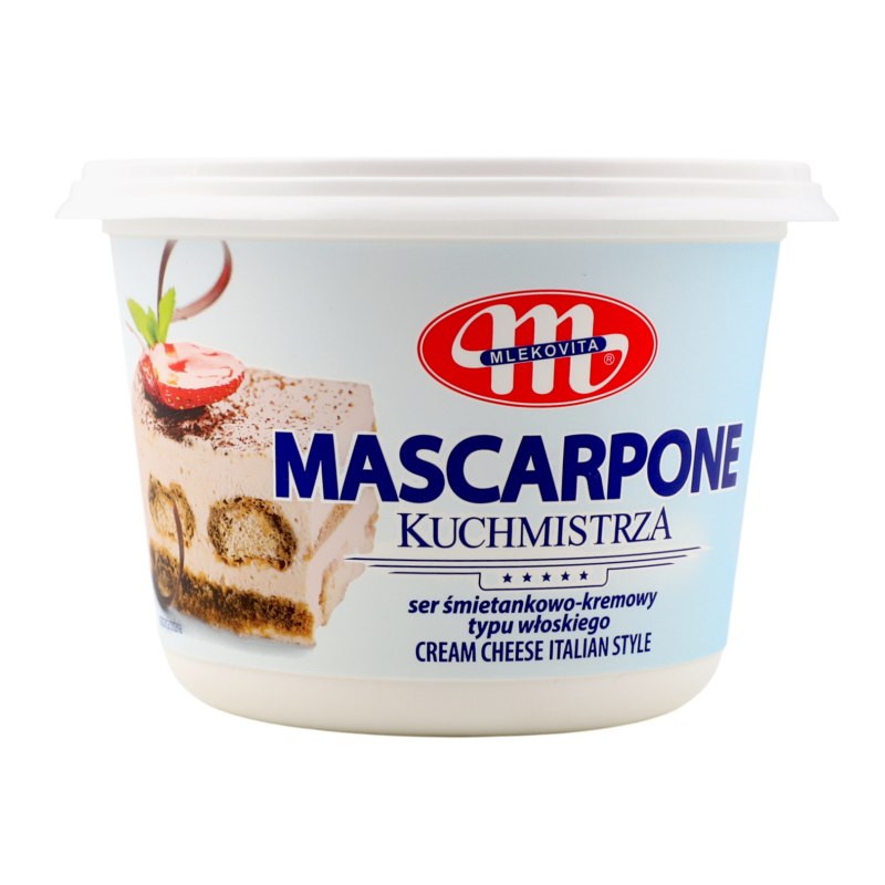 Сир вершковий 40% кремовий Маскарпоне Mlekovita п/у