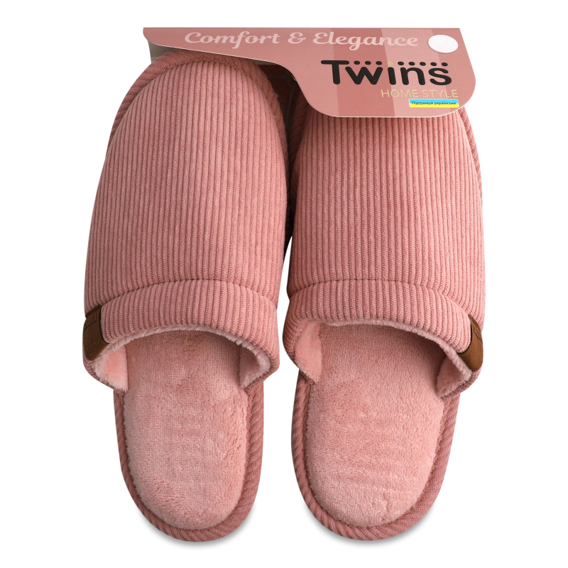 Взуття домашнє унісекс вельвет р.36-45 Twins