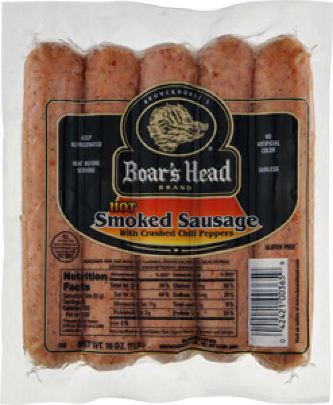 Boar's Head Hot Smoked Sausage Boar's Head(42421003659) customers reviews