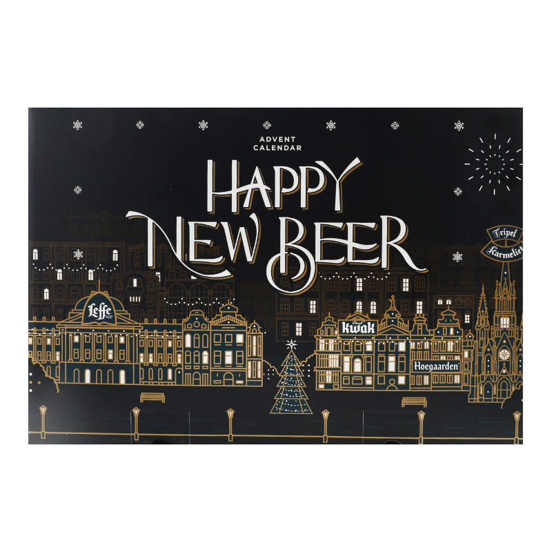 Набор подарочный Happy New Beer Belgian Advent Calendar Leffe