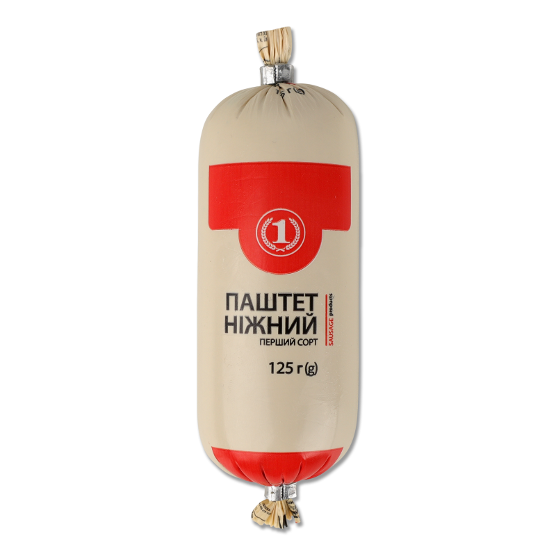 Паштет Ніжний 1г 125г п/а ТМ “1”