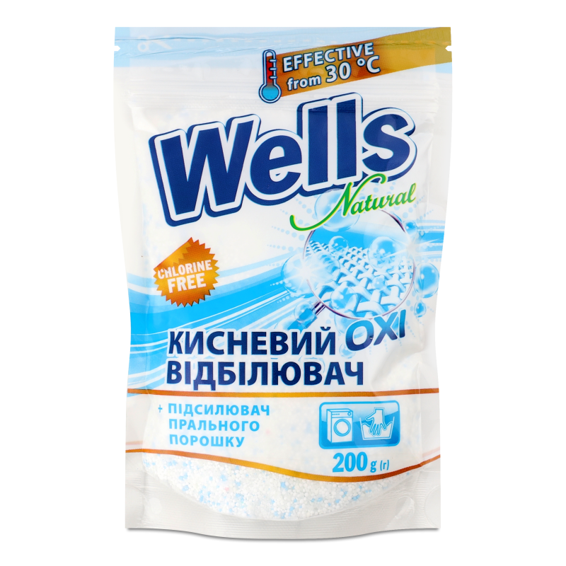 Відбілювач порошкоподібний Класік 200г Велс Нейчерал