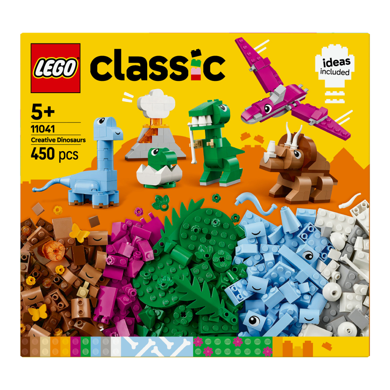Конструктор для детей от 5лет №11041 Creative Dinosaurs Classic