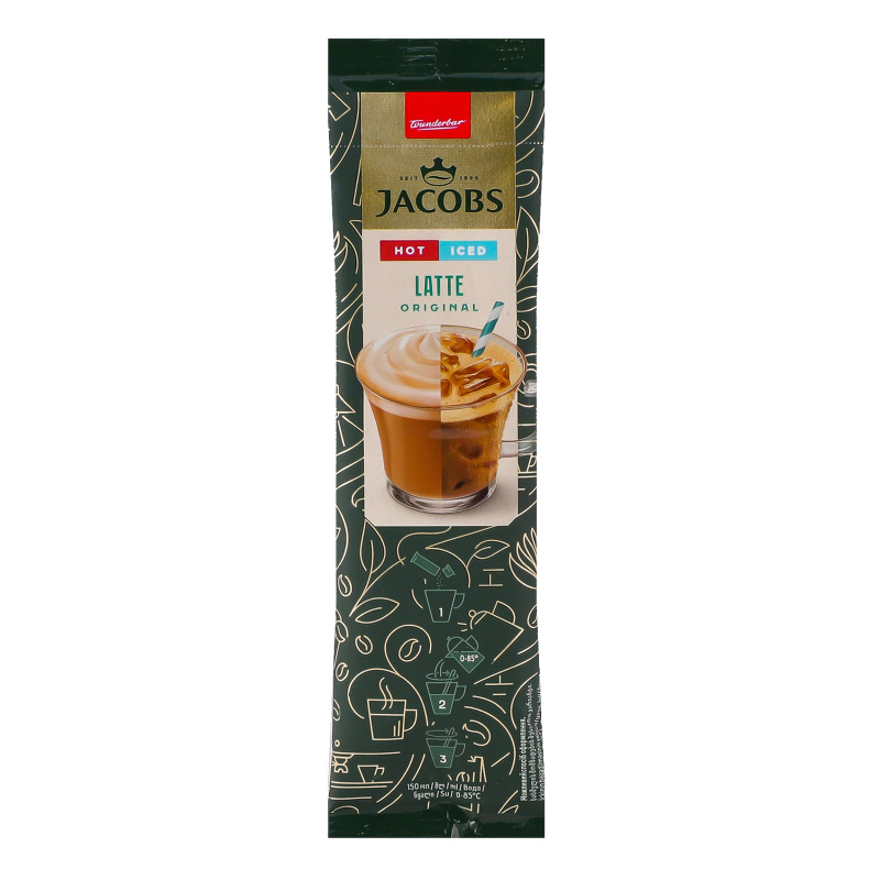 Напиток кофейный растворимый Original Latte Jacobs м/у 21.5г