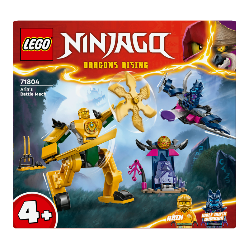 Конструктор для детей от 4лет №71804 Arin's Battle Mech Ninjago
