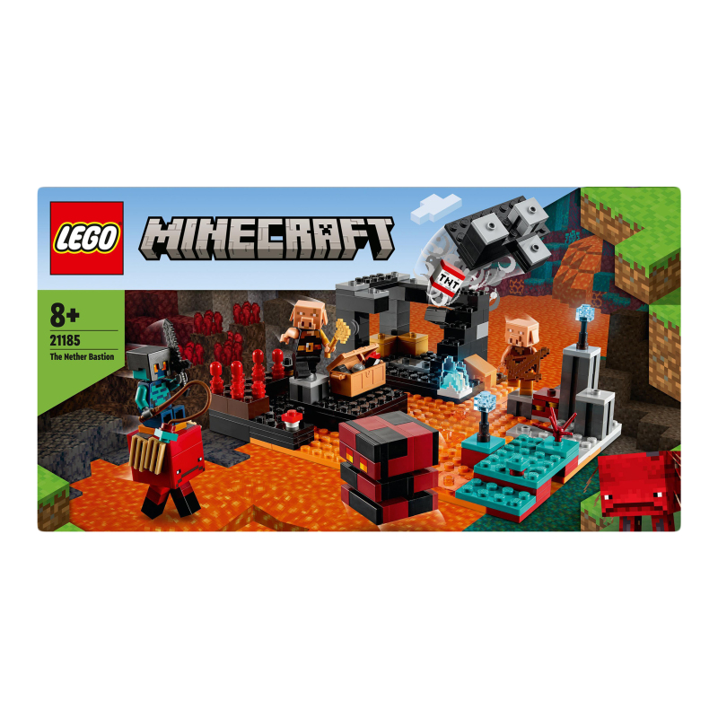 海外マステ セット Конструктор для детей от 8лет №21185 The Nether Bastion Minecraft