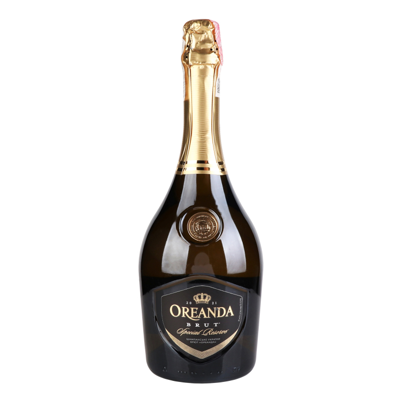 ドレーク シャンパン Вино игристое 0.75л 10.5-12.5% брют Special Reserve Oreanda бут