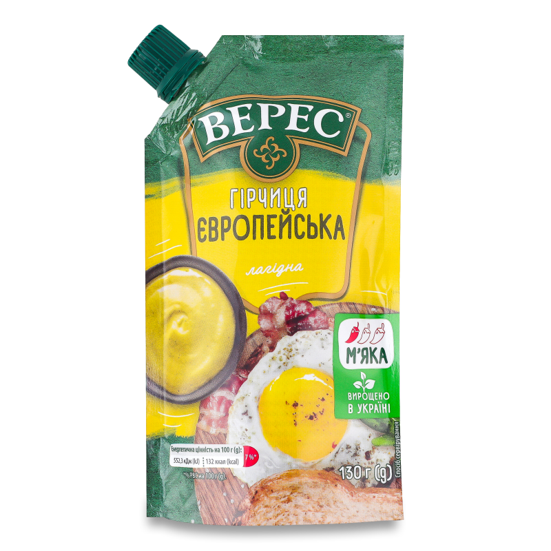 Гірчиця Європейська 130г д/п Верес