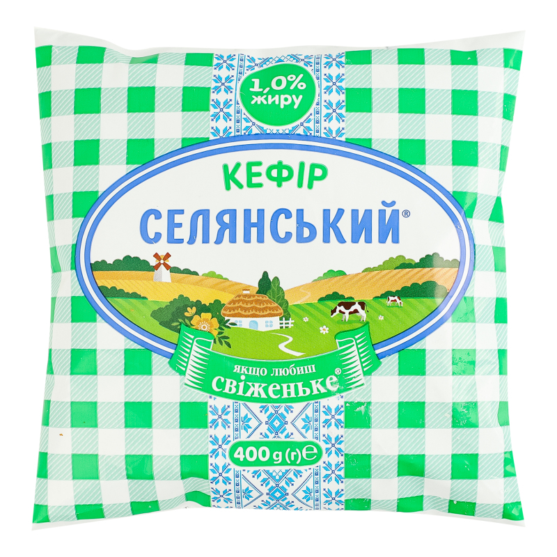 Кефір 1% Селянський м/у