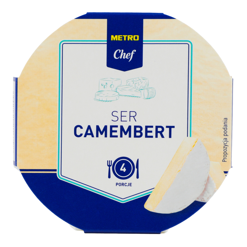 Сир 60% м'який Камамбер METRO Chef к/у